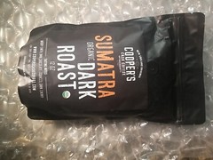 Coopers Cask Cofee Sumatra Organic Dark Roast 12 Oz
