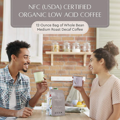 Coffee Medium Decaf Coffee Beans – Swiss Water Decaf Coffee – Low Acid Organi…