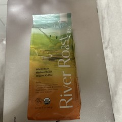 Grace Farms, Organic Whole Bean Coffee, River Roast Blend (Colombia, Ethiopia, I