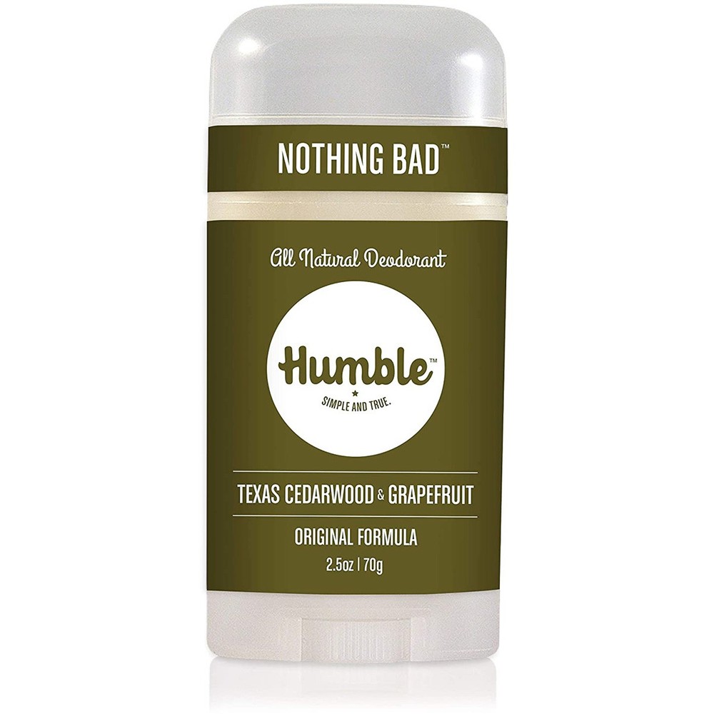 Humble Texas Cedarwood Grapefruit Natural Deodorant Stick 2.5Oz 1 Pack