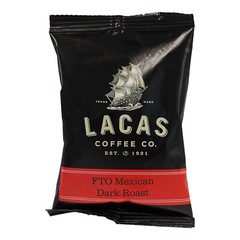 Lacas Coffee Fair Trade Organic Mexican Chiapas Coffee Packet 2.75 oz