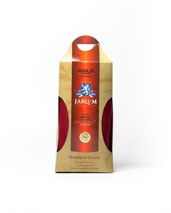 Jablum Gold Roasted and Ground 100% Jamaica Blue Mountain Coffee 16oz