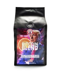 Bitcoin Blend Dark Roast Whole Beans 100% Made in the USA Hawaiian Grown