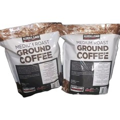 Medium Roast Ground Arabica Coffee Kirkland Signature 2 Bags 5lbs Total