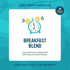 Cameron’s Coffee Roasted Whole Bean Coffee, Breakfast 32 Ounce (Pack of 1)