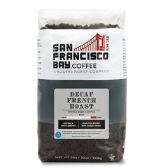 Whole Bean Coffee – DECAF French Roast (2Lb Bag), Dark Roast, Swiss Water Pro…