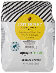, Just Bright Whole Bean Coffee Light Roast, 32 Oz