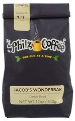 PHILZ COFFEE Jacobs Wonderbar Roasted Whole Bean Coffee, 12 OZ