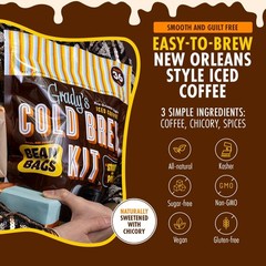 GRADY’S COLD BREW, New Orleans Style, 100% 24 Ounce (Pack of 1), Original