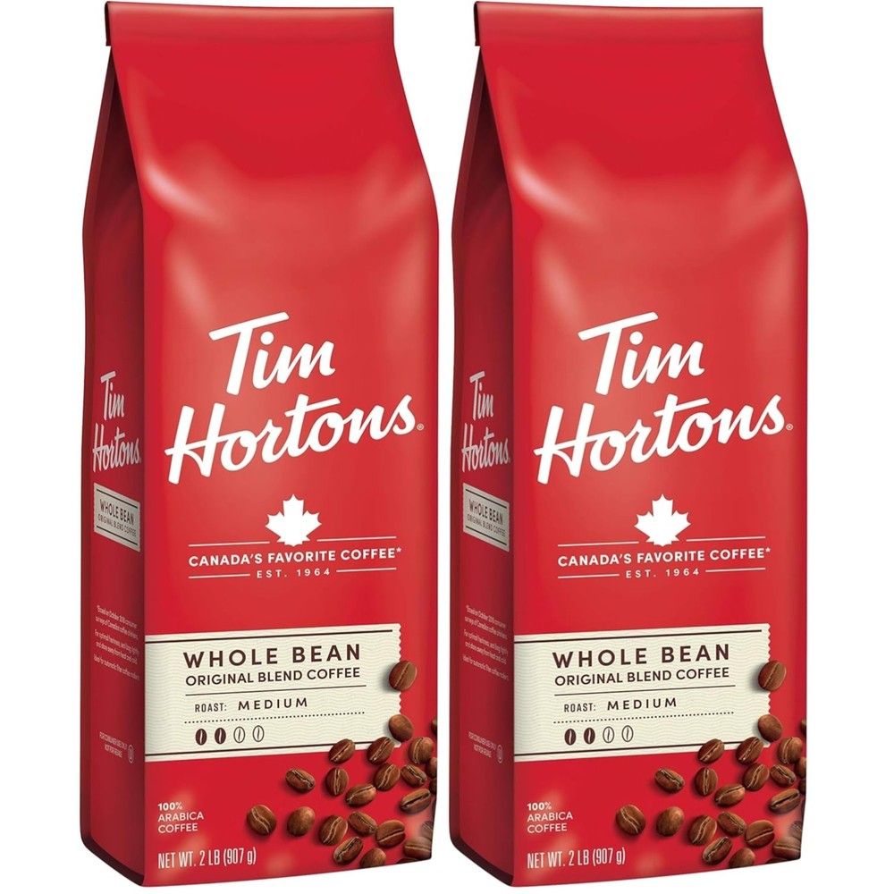 Whole Bean , Medium Roast Coffee, Made with 100% Arabica Beans, 32 Ounce Bag …
