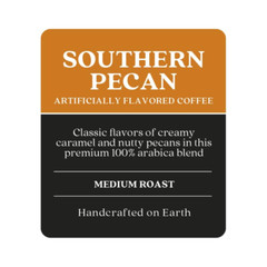 Medium Roast Whole Bean Coffee, Southern Pecan Blend, 2 Lb