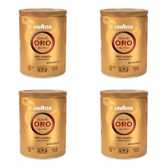 Lavazza Qualità Oro Ground Coffee, Medium Roast, 100% 8.82 Ounce (Pack of 4)