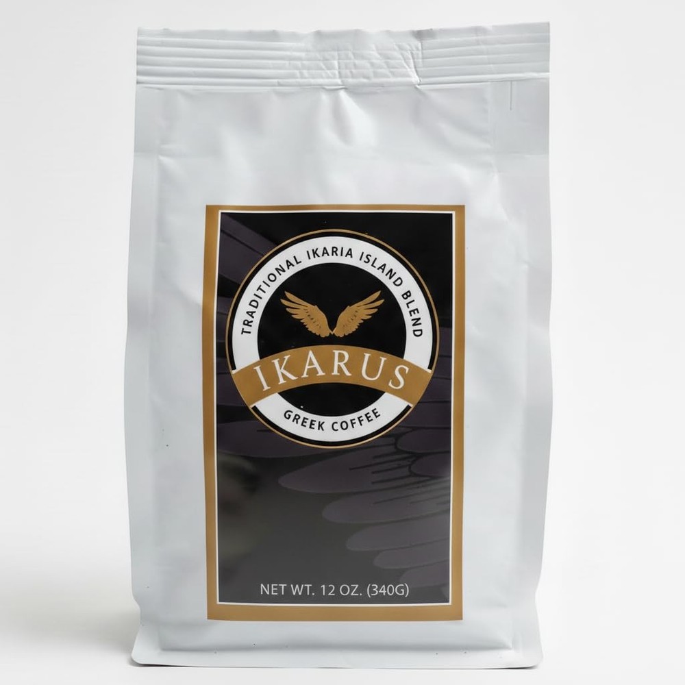 IKARUS Greek Coffee, Finely Ground, 12 oz