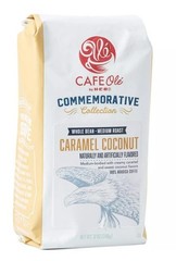 CAFE Olé by H‑E‑B Medium Roast Caramel Coconut Whole Bean coffee 12 oz