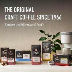 Peet’s Major Dickason’s Blend Dark Roast – 10.5 Ounce 100% Arabica Whole Beans