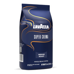 Super Crema Whole Bean Coffee Medium Espresso Roast Arabica and Robusta Blend