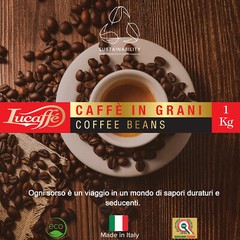 Lucaffé Mr. Exclusvie 100% Arabica Coffee Beans – 1 kg Bag Imported from Italy