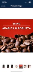 Lavazza Espresso Barista Gran Crema Whole Bean Coffee Blend, 2.2lb