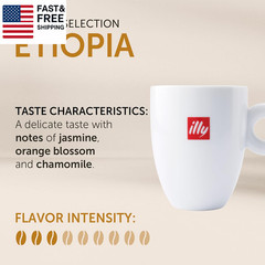 Arabica Selections Ethiopia Whole Bean Coffee, 100% Arabica Bean Single Origin