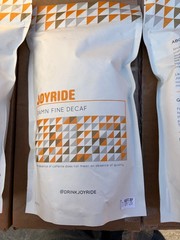 3x 16oz JOYRIDE Joy Ride Damn Fine DECAF Whole Bean Coffee BB 7/9/2026 java