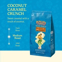 Smooth Medium Roast Whole Bean Coffee – Pure Arabica, Nutty Caramel & Coconut –