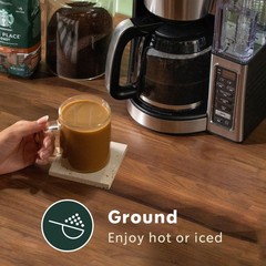 Starbucks Ground Coffee, Dark Roast 12 Ounce (Pack of 6), Decaf Caffe Verona