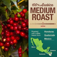 Organic Coffee 12oz Mayan Blend – Medium Roast Whole Bean Specialty Grade Cof…