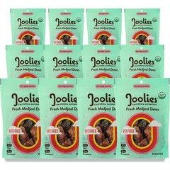 Joolies Fresh Organic Medjool Dates Pit Free 9 Oz 12 Pack