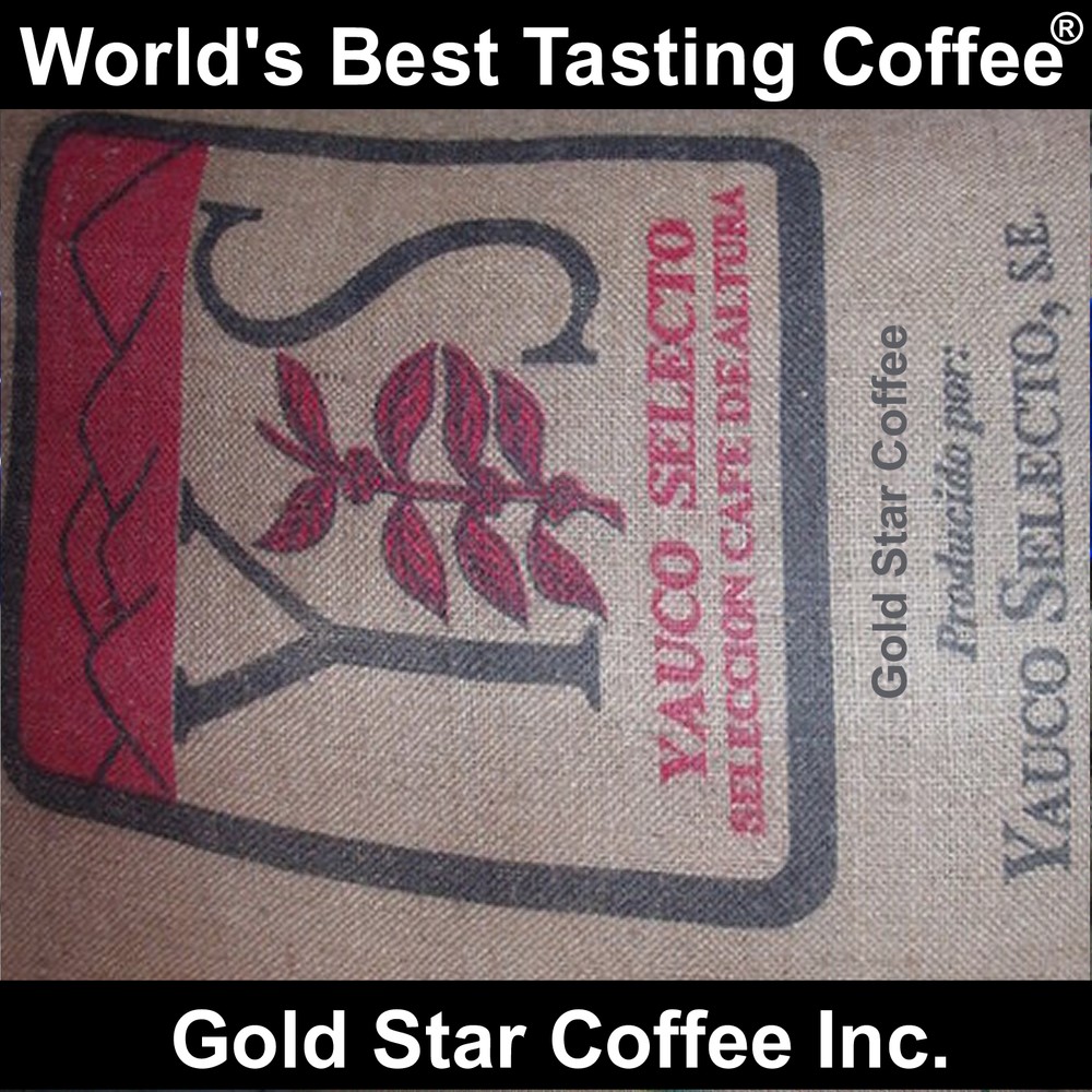 World’s Best Coffee -10 lb. PUERTO RICO YAUCO SELECTO AA – City Roasted