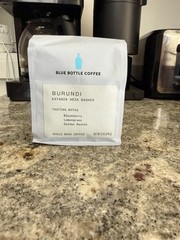Blue Bottle Coffee Burundi Kayanza Heza Washed Whole Bean 12 oz Burundi