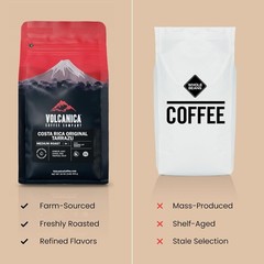 Mountain Fresh Tanzania Peaberry Coffee – 16oz Ground, Safety Tested & Delicious