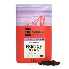 French Roast Whole Bean Coffee – Bold & Smoky – 32 oz