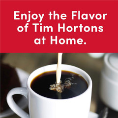 Tim Hortons Whole Bean Original, Medium Roast Coffee, Made with 100% Arabica Bea