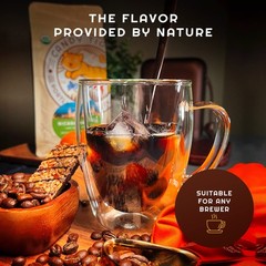 Whole Bean Coffee – Organic – Low Acid – Light Roast – Single Origin – 100% A…