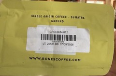 Sumatra Single-Origin, Dark Chocolate, Smoky Earthy Notes, Whole Coffee Beans…