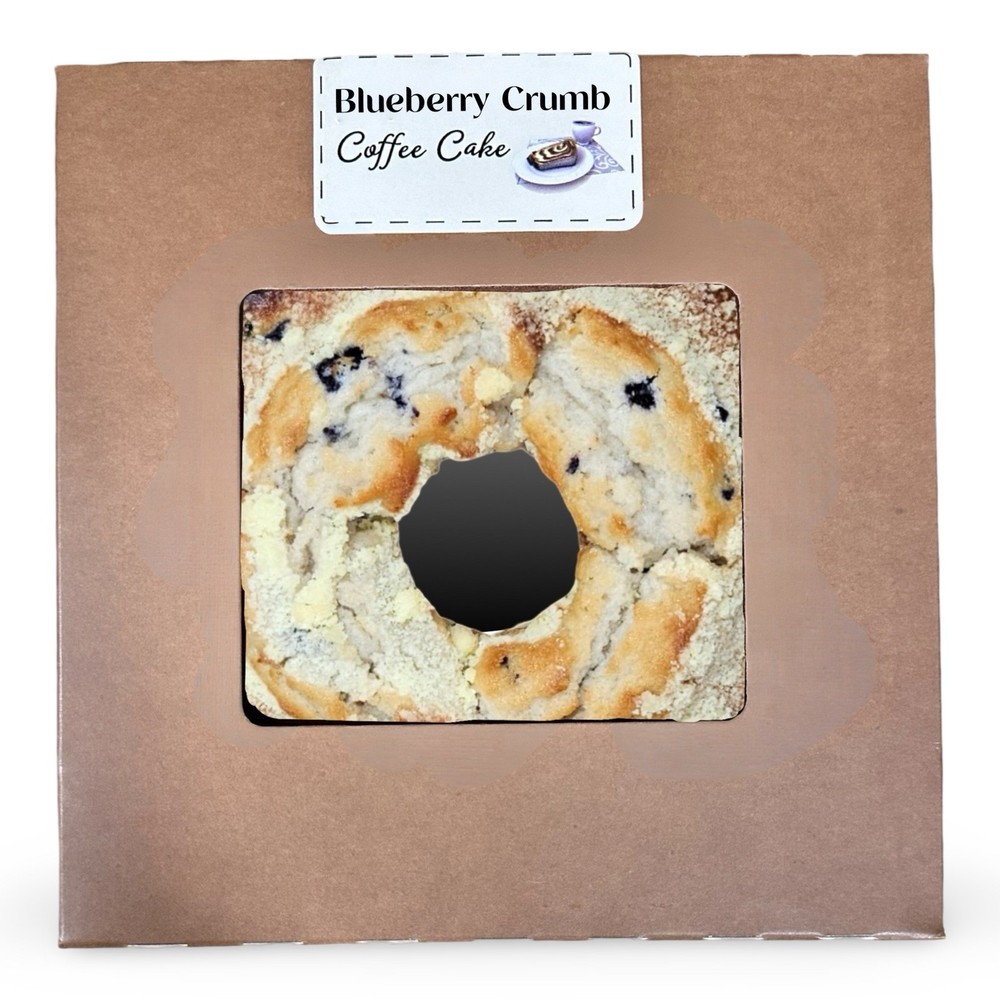 Carlotta’s Bakery Round Coffee Cakes (24 Oz, Blueberry Crumb)