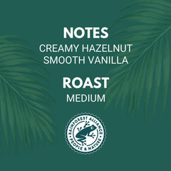 Zavida Coffee Whole Bean Coffee, Hazelnut Vanilla (32 oz.) FREE SHIPPING