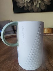 RARE 2017 Starbucks Holiday Christmas Tree Triangle Coffee Cup Tea Mug 12oz