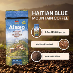 Medium Roast Whole Bean Coffee | Haitian Blue Mountain 100% Arabica