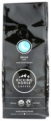 Organic Decaf Kicking Horse Whole Bean Dark Roast Coffee 10 Oz 6 Pack