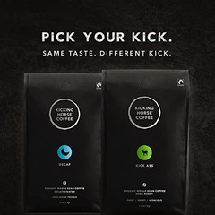 Kicking Horse Coffee, Swiss Water 35.2 Ounce (Pack of 1), Decaf – Dark Roast