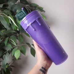 💜NEW💜 Starbucks Tumbler GLOW-IN-THE-DARK Purple Slime Halloween 2025 24oz