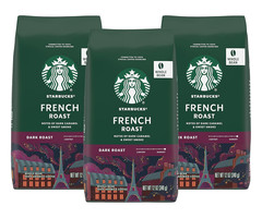 Starbucks Whole Bean Coffee, Dark Roast Coffee, French Roast, 100% Arabica, 1 Ba