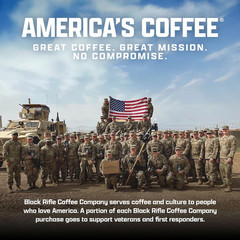 Black Rifle Coffee AK Espresso 5lbs Whole Bean Medium Roast Arabica Blend Beans