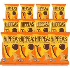 Hippeas Chickpea Tortilla Chips Nacho Vibes Flavor 5 Oz 12 Pack
