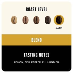 Dark Roast Whole Bean Coffee – 12oz