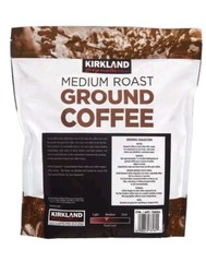 Medium Roast Ground Arabica Coffee Kirkland Signature 2 Bags 5lbs Total