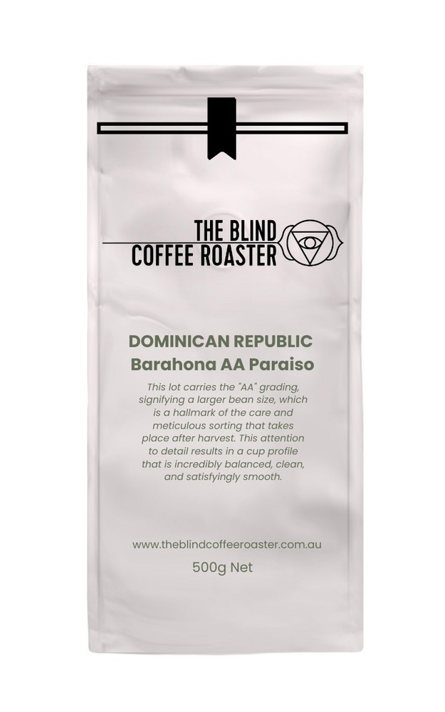 The Blind Coffee Roaster DOMINICAN REPUBLIC Barahona AA Roasted Coffee Bean 500g