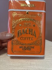 Bacha Coffee Cafe Sao Silvestri Brazil Orange Can 8.8 oz Whole Bean 2027