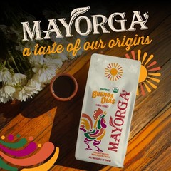 Mayorga Organic Coffee 2lb Buenos Dias – Light Roast Whole Bean Coffee Specia…
